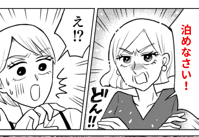 休日に…「泊めなさい！」”アポなし訪問”する義母！？数分後⇒リビングから【娘の泣き声】が聞こえて！？