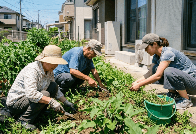  猛暑日に…炎天下で草むしりする老夫婦を手伝った私。直後⇒渡された【巨大すぎるお礼】に大歓喜！？
