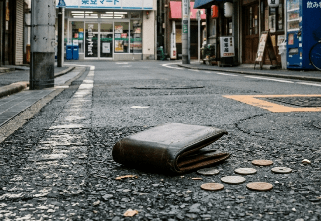 路上で…落とし物の財布を見つけた私「交番に届けよう」数日後⇒自宅に届いた【10万相当のお礼】に「ウソ！？」