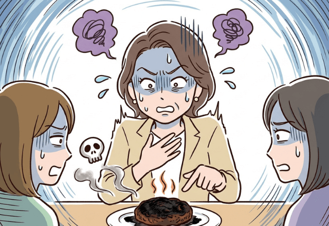 高級レストランで…「何これ？」黒焦げの料理に戸惑う私。店員に確認した結果⇒【まさかの行動】に絶句…
