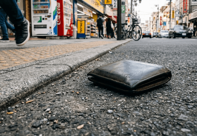 道端で…落とし物の財布を交番へ届けた私。数日後⇒「お礼に…」持ち主から渡された驚きの贈り物に「ウソ！？」