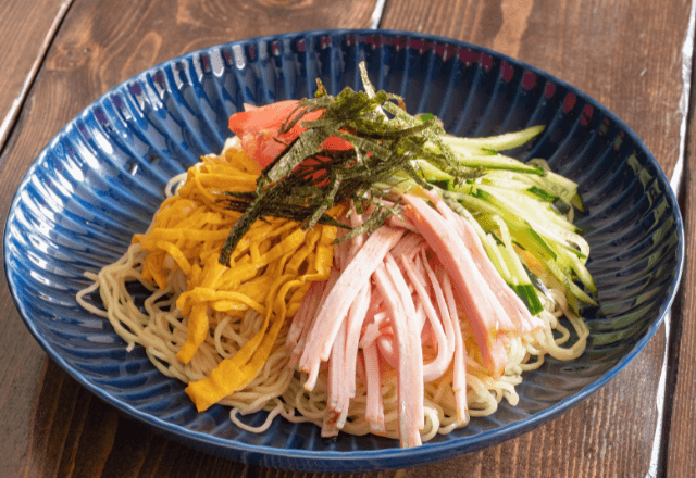 家族で盛り上がる！おやこで作る冷やし中華レシピ