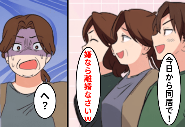 夫「今日から同居で！」義母「嫌なら離婚よ（笑）」というので離婚した結果⇒勘違いに気づいた義母「へ？」