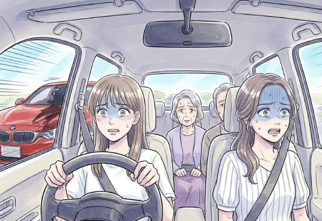 高速道路で…突然あおり運転を受けた私達。数分後⇒前方で目撃した【衝撃の光景】にゾッ…