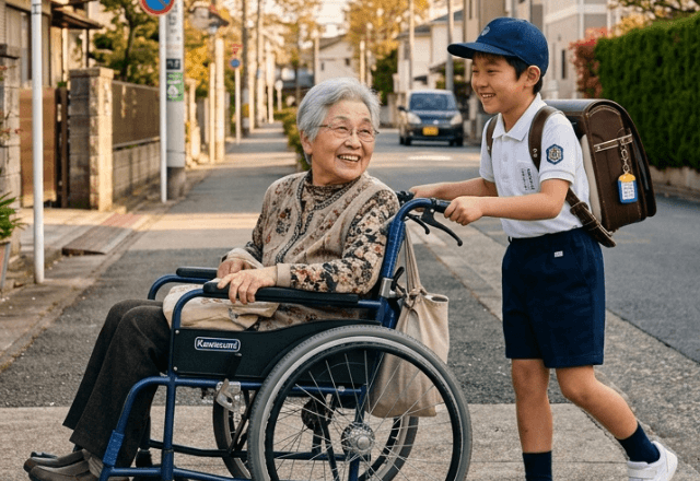 下校中…『車いすのおばあさん』を助けた私。家まで送った結果⇒手渡された【予想外すぎるお礼】に「えっ！？」