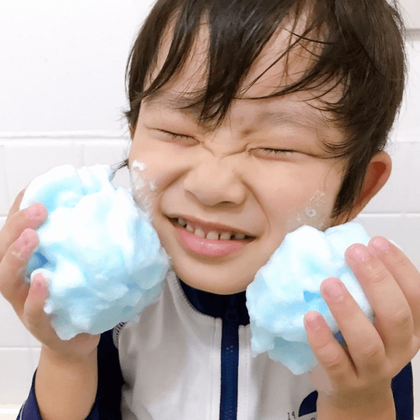 寒くなったらコレ！湯船の中で遊べる”あわあわ入浴剤”で子どもに「早くお風呂入って！」のストレスがなくなった♪