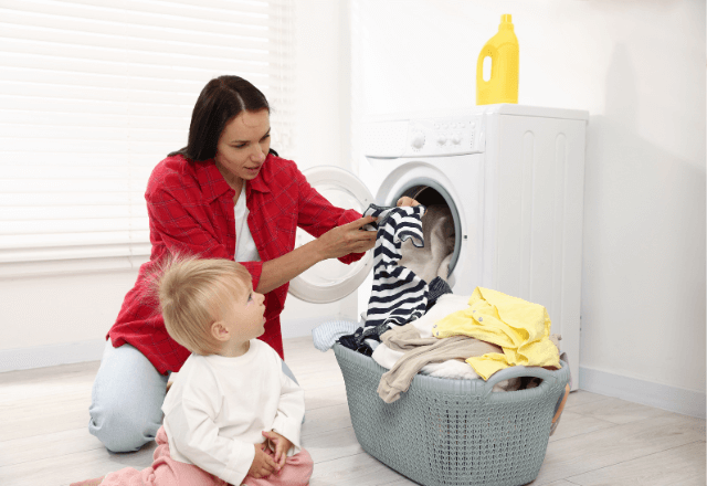 干す手間をゼロに！洗濯乾燥機が育児に欠かせない理由