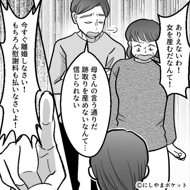 男を産め!?と迫る夫⇒モラハラ夫の転落人生＃7