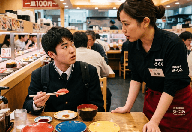 回転寿司で…店員「ビール頼んだ？」未成年の私「え？」直後⇒店内で発覚した【衝撃の真実】に絶句…