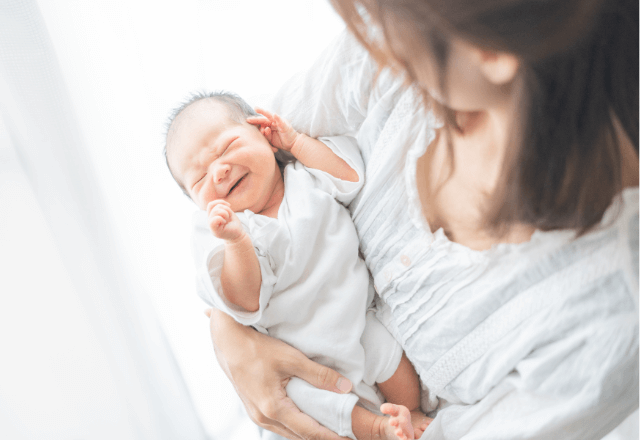 新生児の夜泣き｜泣き止まない原因と対策