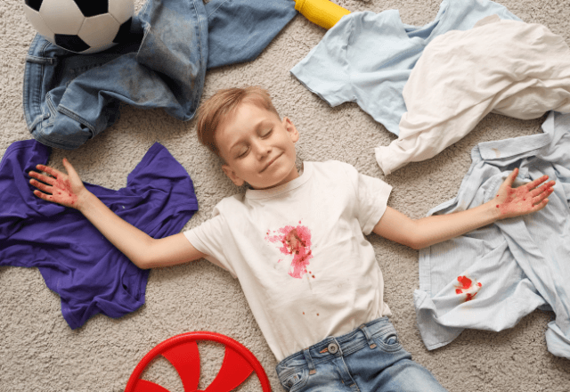 子どもの頑固な泥汚れもスッキリ！汚れに合わせた洗剤の選び方