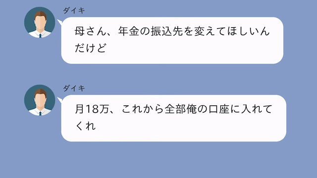 同居中の息子夫婦が「年金18万全部よこせ！」と言うので、速攻で家を出た結果＃1