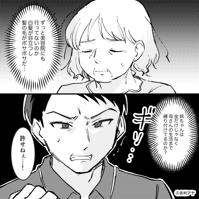 母から金を搾取し続けた最低な姉の末路＃4