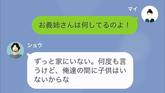 【LINE】姪が突然「パパに捨てられた」と泣きながら訪ねてきた！？兄に連絡すると…「俺に子どもはいないけど？」＃2