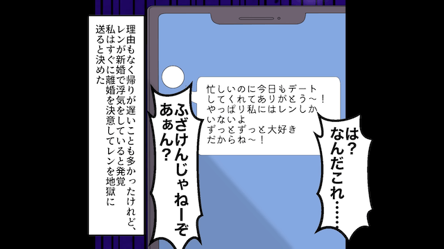 新婚で浮気していた夫「どっちか迷ってたんだ！」私「は？」→お望み通り速攻で離婚した結果＃1