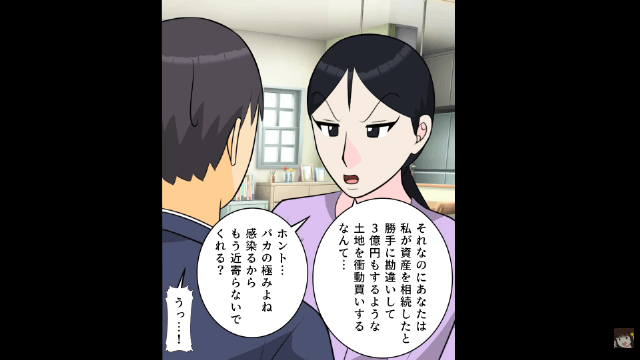 夫「土地3億円で買ったわ（笑）」私「何のお金で？」⇒勘違いした夫の末路＃7