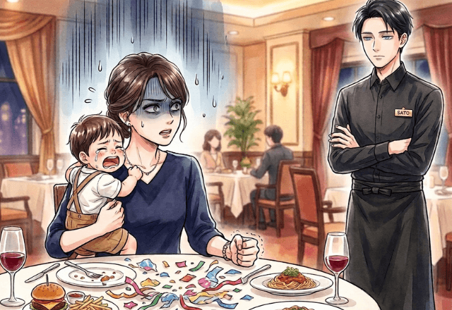 誕生日ディナーで…店員のミスで風船が破裂。子どもが泣いた直後⇒店員が放った【あり得ない一言】に絶句…
