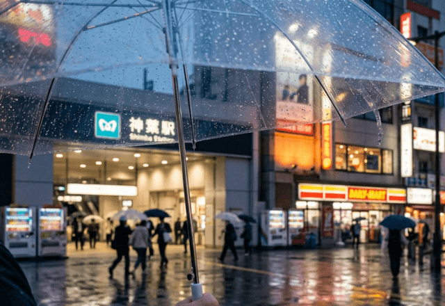 突然の土砂降りで…「どうぞ」見知らぬ人にビニール傘を貸した私。数日後⇒『10万相当のお礼』に「ウソでしょ！？」