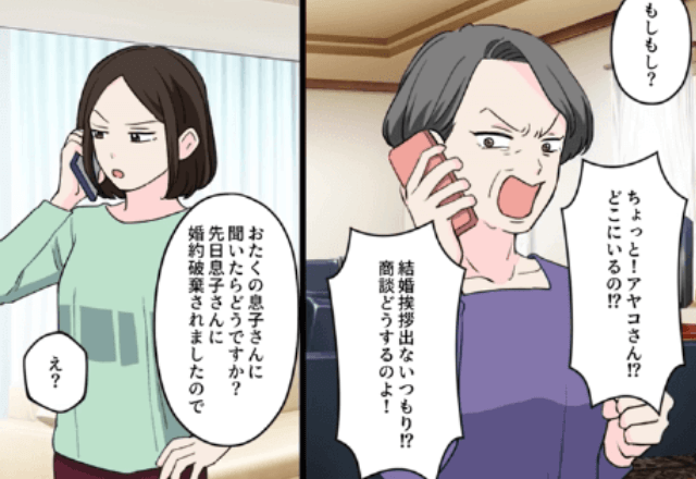 義母「結婚挨拶に出ないってどういうこと！」私「先日、婚約破棄されましたが？」⇒真実を伝えた結果、義母が青ざめて＿＿！？