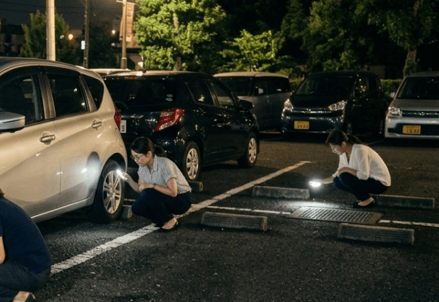 夏の駐車場で…車の鍵を落とした女性を汗だくで助けた私。数日後⇒渡された【最高のお礼】に家族で大歓喜！？