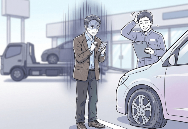 運転中…突然『タイヤが爆発』して泣く泣く廃車にした私。しかし数日後⇒判明した【衝撃の事実】にゾッ…