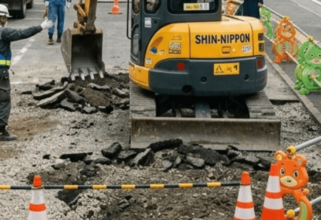 駐車場の工事で…業者「こっちに停めて」私「はーい」だが翌日⇒愛車の"ありえない惨状"に「ウソでしょ…」