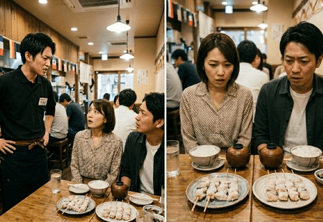 飲食店で…”解凍されてない焼き鳥”を出された私。直後⇒店員の【非常識過ぎる一言】に「は…？」