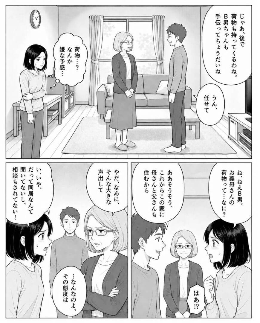 勝手に同居宣言！？義母に支配された新婚生活の結末は…＃6