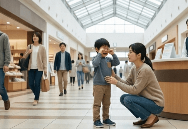 商業施設で…大泣きしている迷子を保護した私。数日後⇒まさかの場所で受けた【最高の恩返し】に感涙…