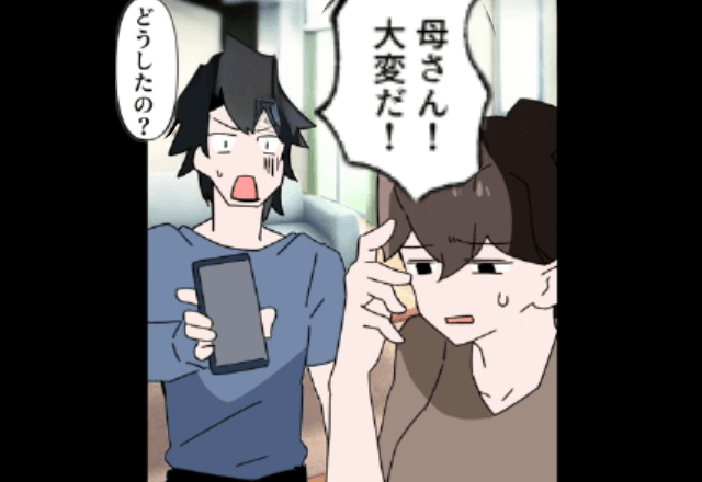 「母さん！大変だ！」血相を変え“スマホ画面”を差し出す息子！？直後⇒「嘘でしょ…」そこに“映っていた”のは＿＿