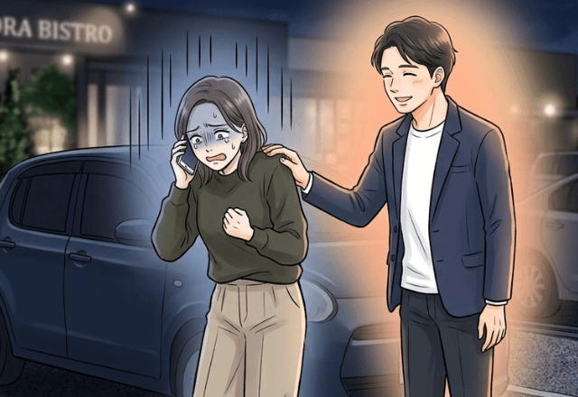 運転中…『勝手に曲がる』愛車に違和感。慌てて駐車した直後⇒彼氏のとった【神対応】に号泣…