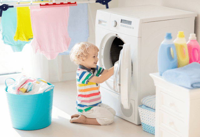 子育て世帯に大人気！洗濯乾燥機が家事をラクにする理由と選び方