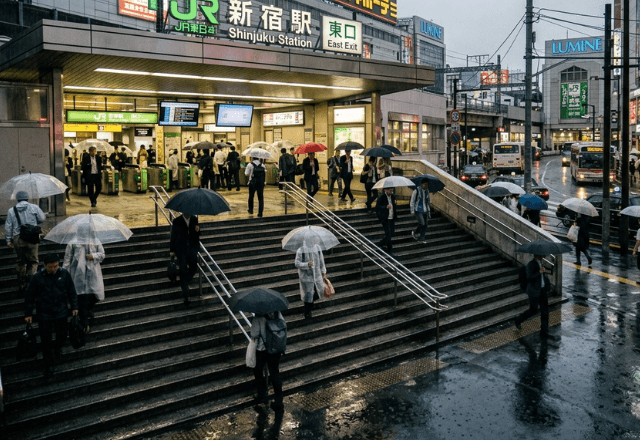駅で…転倒した男性を助けた私。数日後⇒「お礼に…」判明した【衝撃の正体】に「えっ！？」