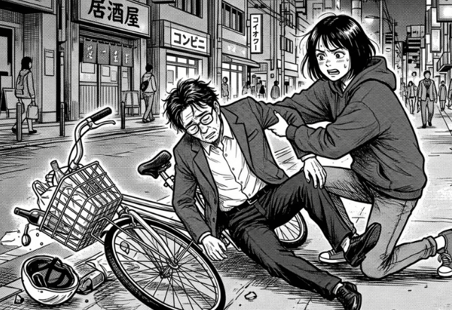 「遊びにおいで」道端で助けた泥酔男から謎の誘い。後日⇒判明した【男の正体】に「ウソ！？」