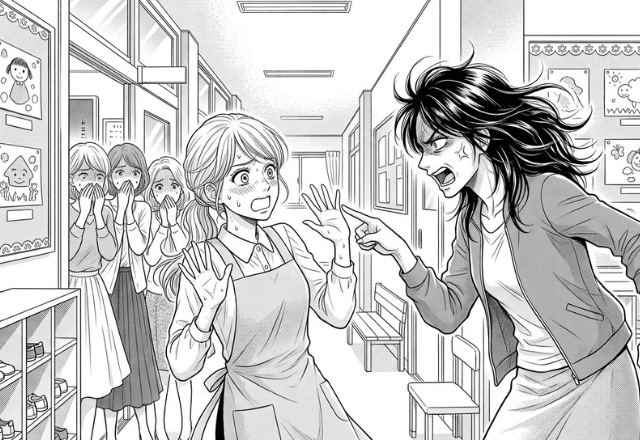 幼稚園で…担任に猛クレームを入れたママ友。直後⇒衝撃すぎる【クレーム内容】に「ウソでしょ…」