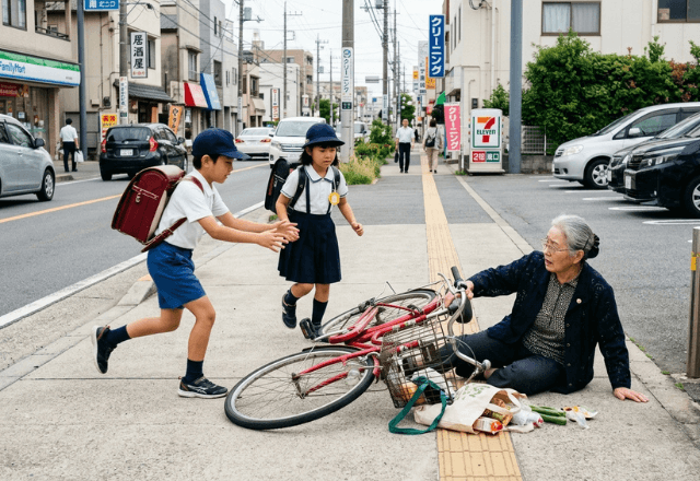 道端で…自転車ごと倒れた老人を助けた私。自宅へ送った結果⇒【最高すぎるお礼】に大歓喜…！？