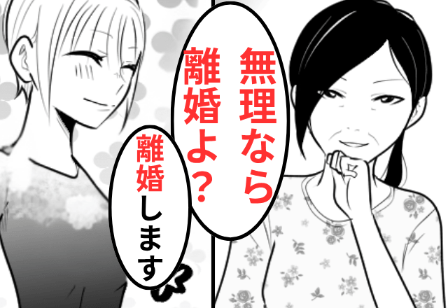 私が“大黒柱”だと知らない義母が「仕送り50万送れ（笑）無理なら離婚よ？」というので、お望み通り離婚した結果