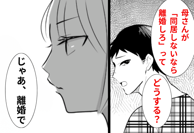 マザコン夫「同居しないなら離婚しろだって。どうする？」というので離婚した結果⇒勘違いに気づいた義母からSOS
