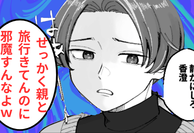 新婚旅行に親を連れてきた夫「親と観光行くわ（笑）」と放置されたので、そのまま【海外に捨てて帰国】した結果